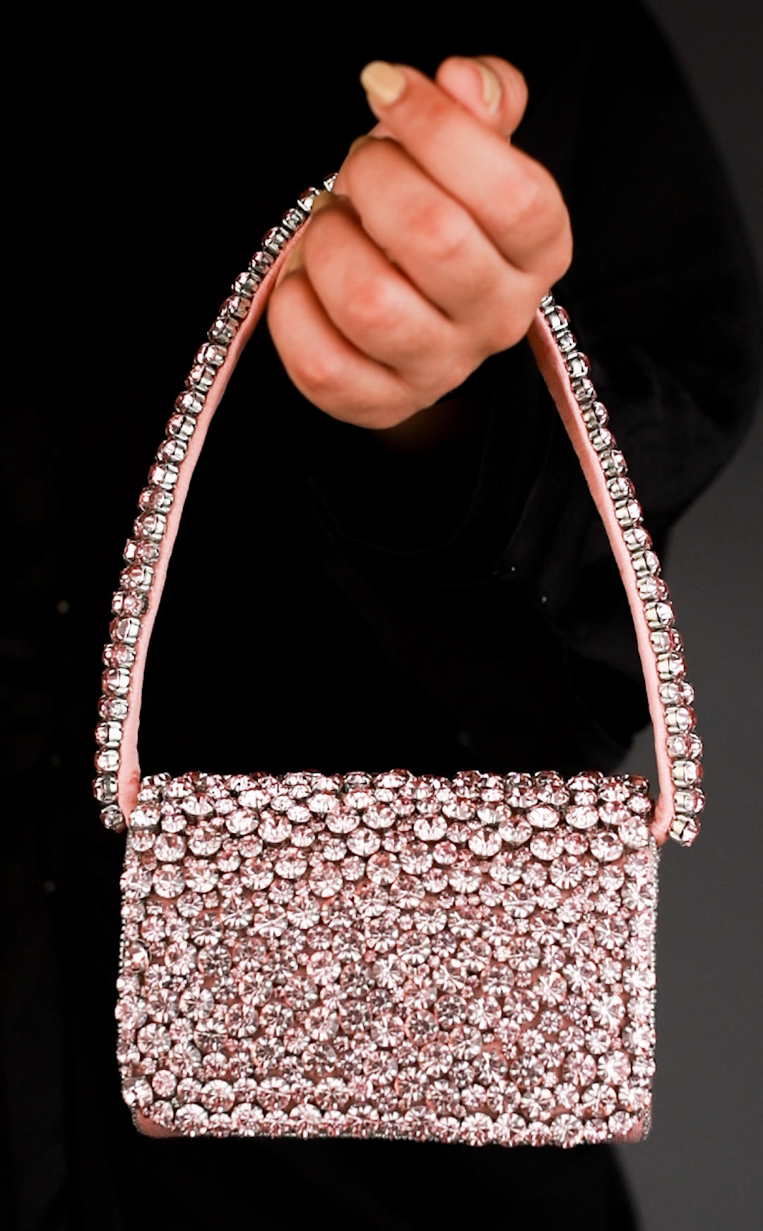 Quartz mini flap bag