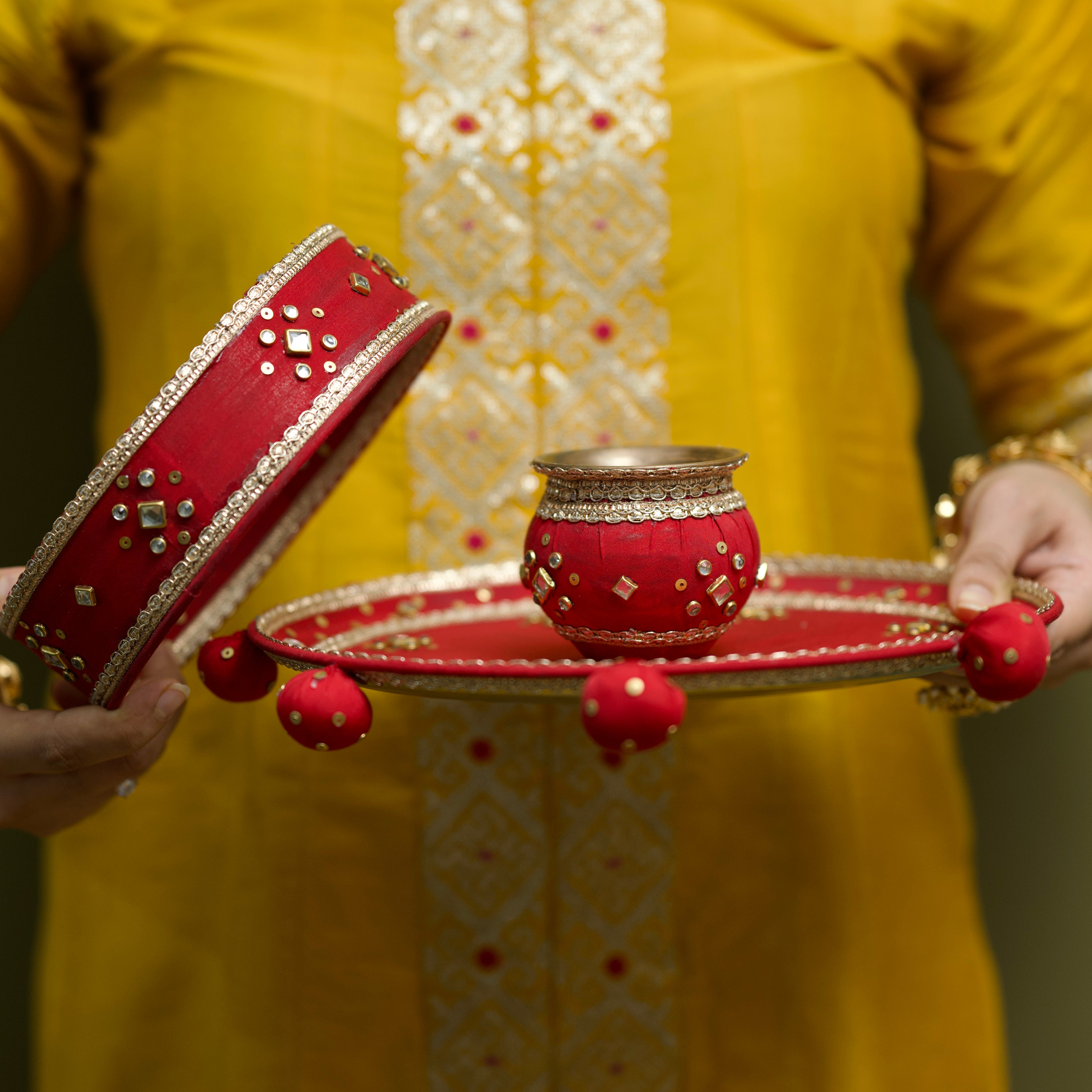 Karwachauth thali set