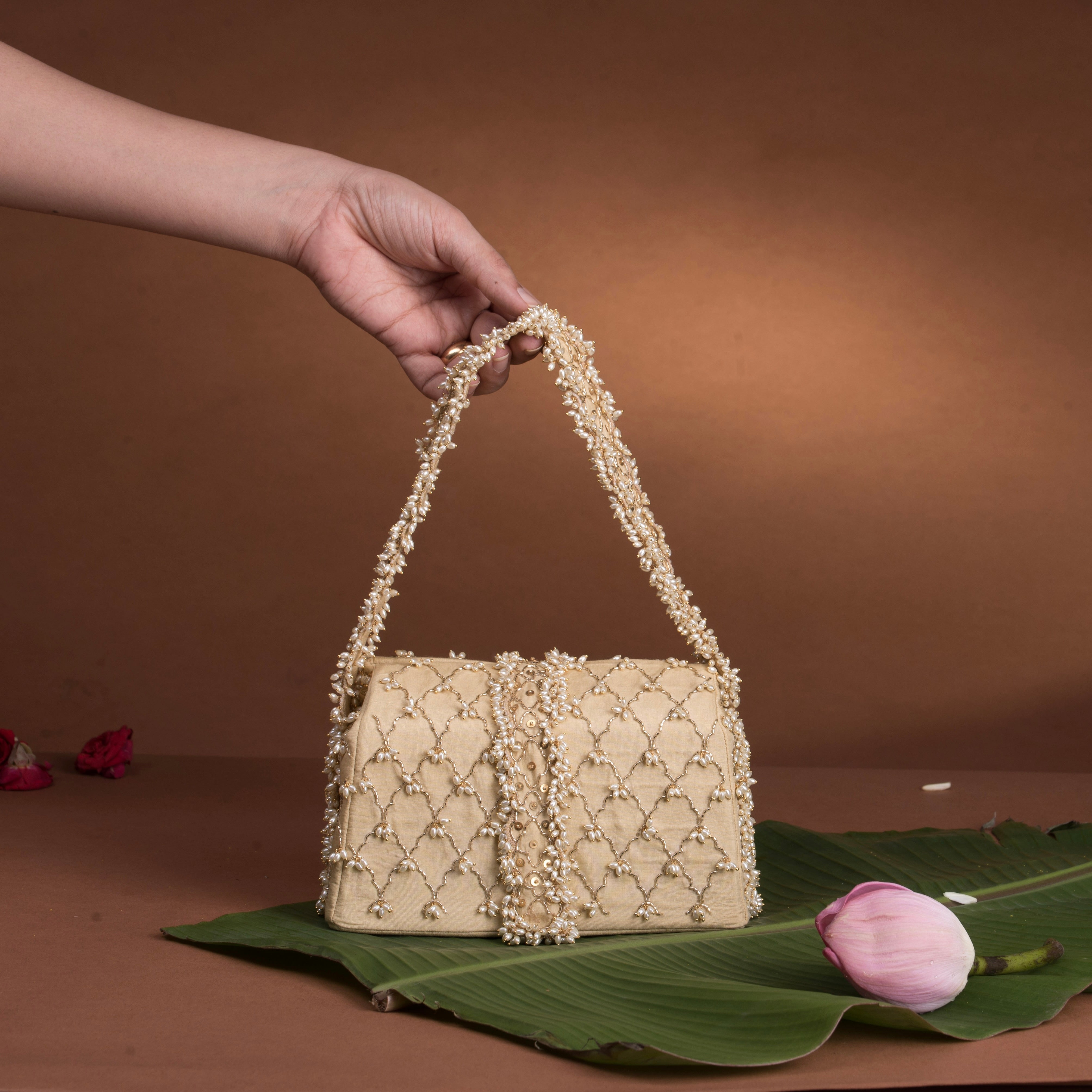 Jharokha Vanity Box Bag