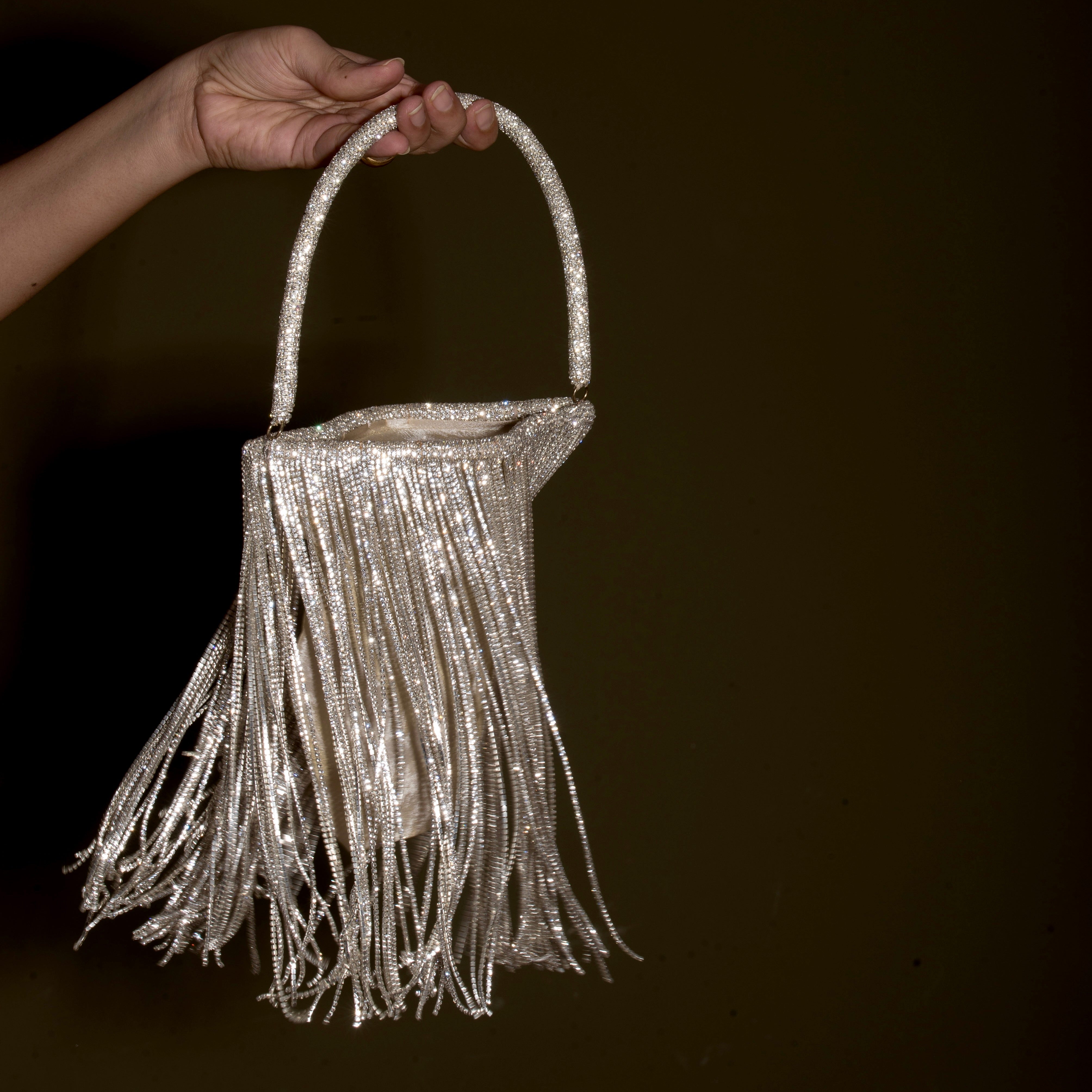 Giselle Chainstone Bling Bag