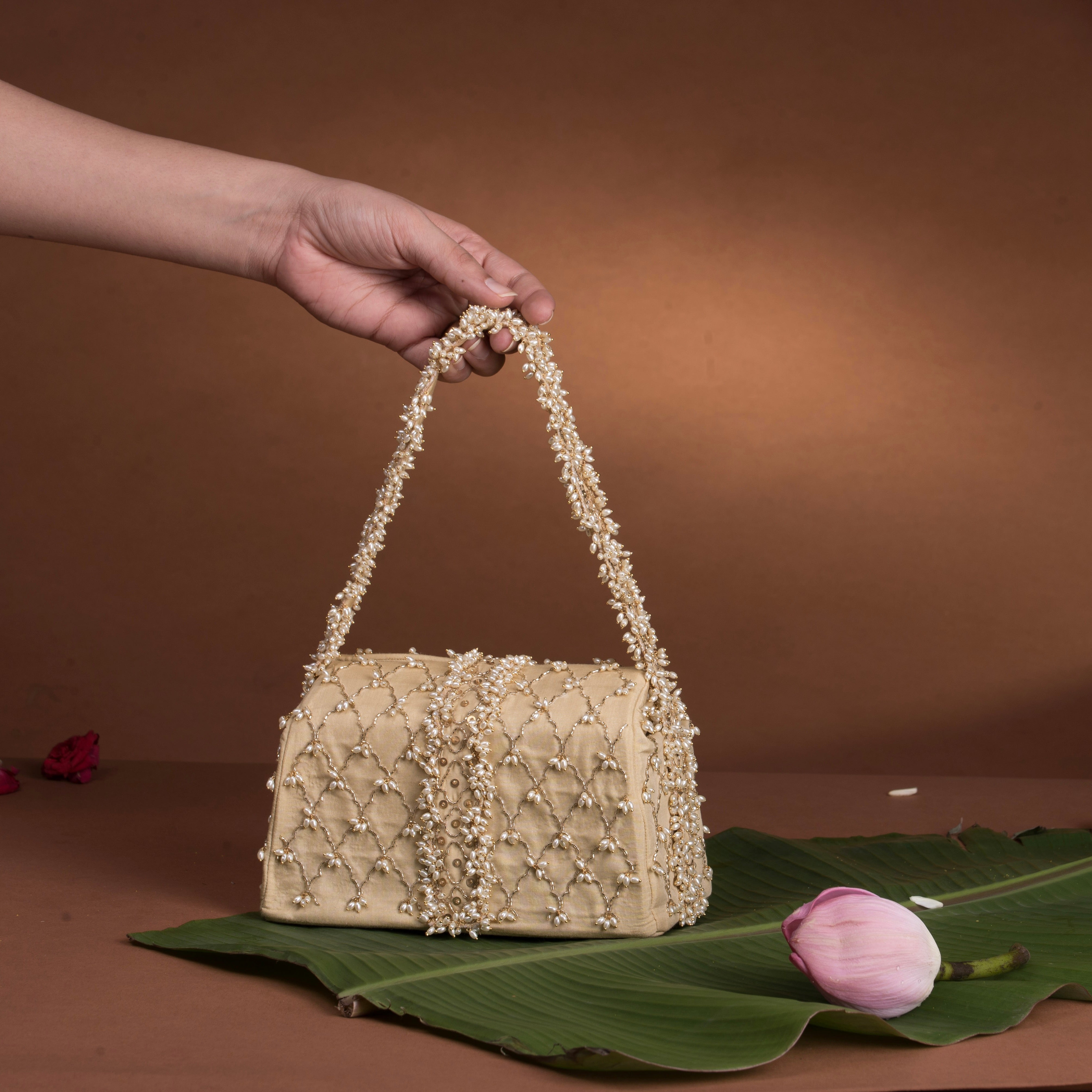 Jharokha Vanity Box Bag