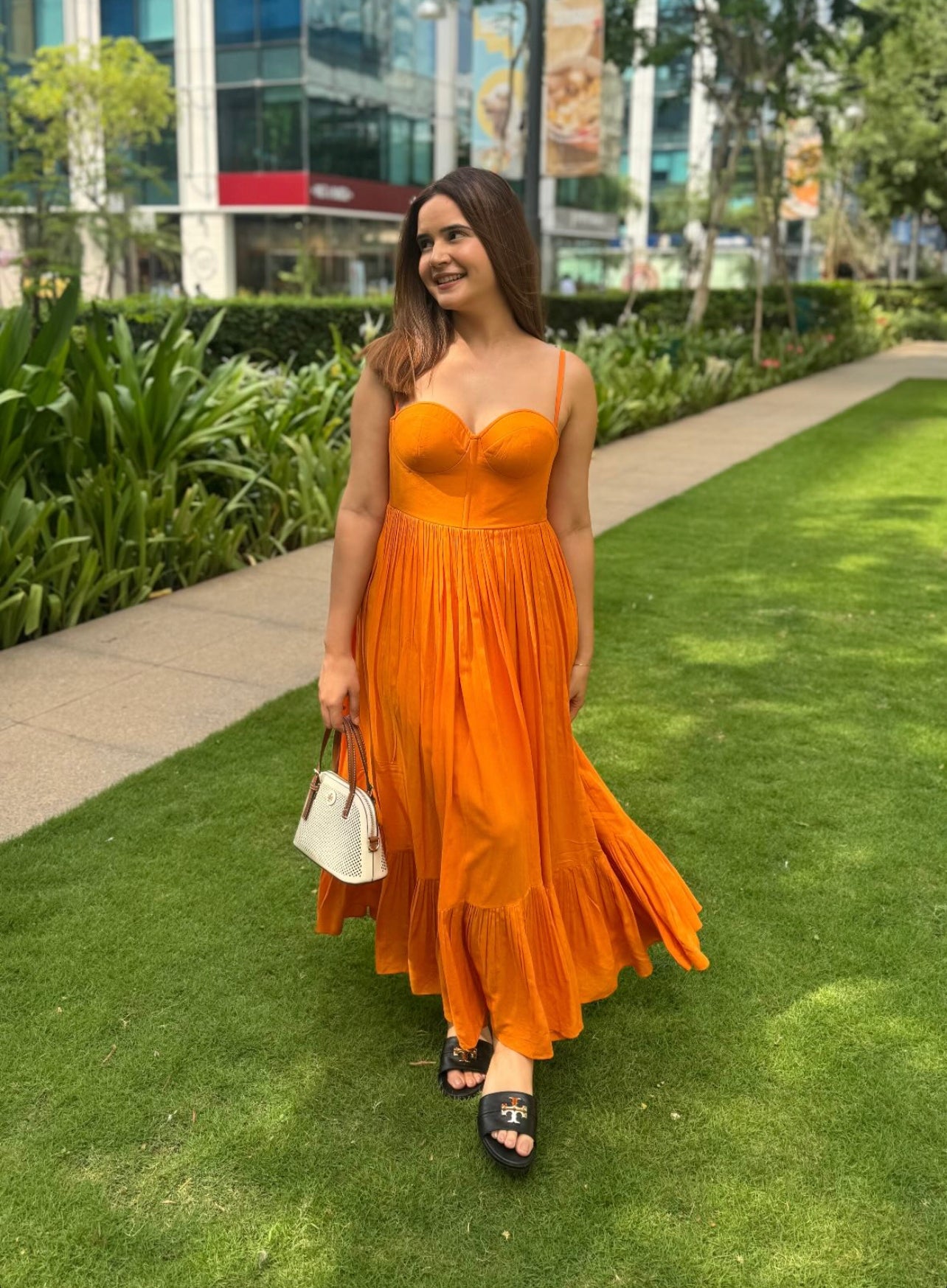 Tangerine Summer Dress